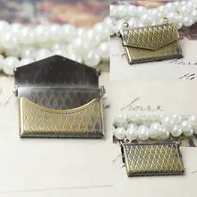 

15*20mm Wallet-shaped PHOTO LOCKET Blank Base 2pcs Wholesale ANTIQUE BRONZE Necklace Pendant&Charm DIY Jewelry Accessories