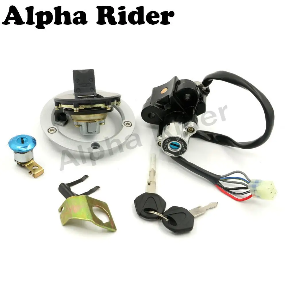 

Ignition Switch Lock Fuel Gas Tank Cap Key Set for Suzuki GSXR600 GSXR750 04-05 GSXR 600 GSX-R 750 2004-2005 SV 1000S 2003-2008