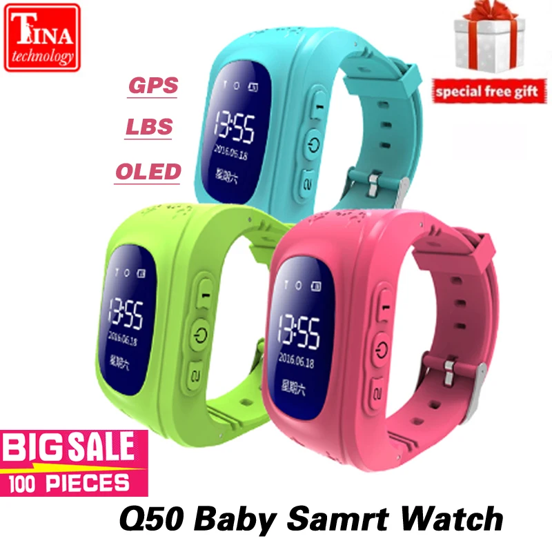 Aliexpress.com : Buy Q50 OLED Screen GPS Smart Kid Watch