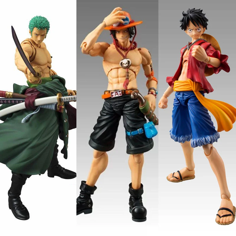 アニメワンピースルフィアクションフィギュアメガハウスvah可変猿エースpvcグッズモデルおもちゃonepieceロロノア ゾロ Roronoa Zoro Luffy Action Figureaction Figure Aliexpress