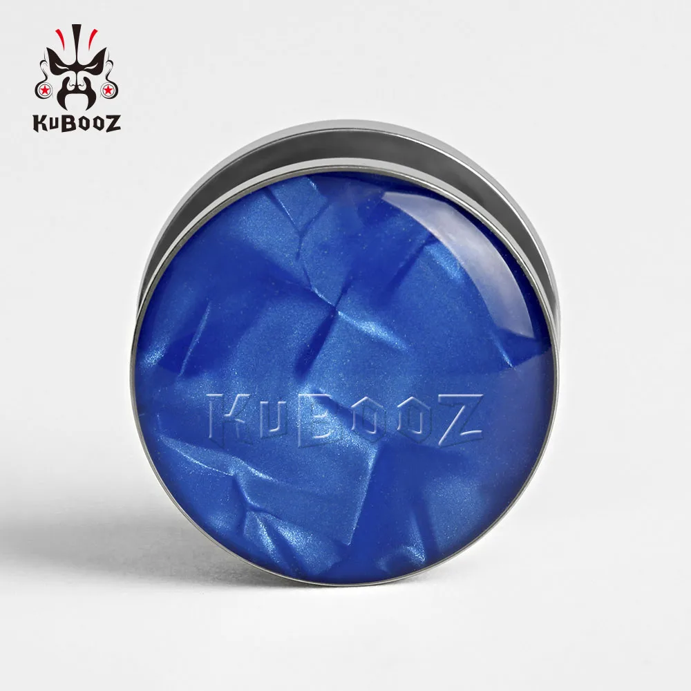 KUBOOZ серьги для пирсинга в виде тоннелей, кольцо в виде ракушки из нержавеющей стали, ювелирные изделия для тела, модные винтовые серьги, 2 шт., 2 г, 0 г, 00 г - Окраска металла: blue