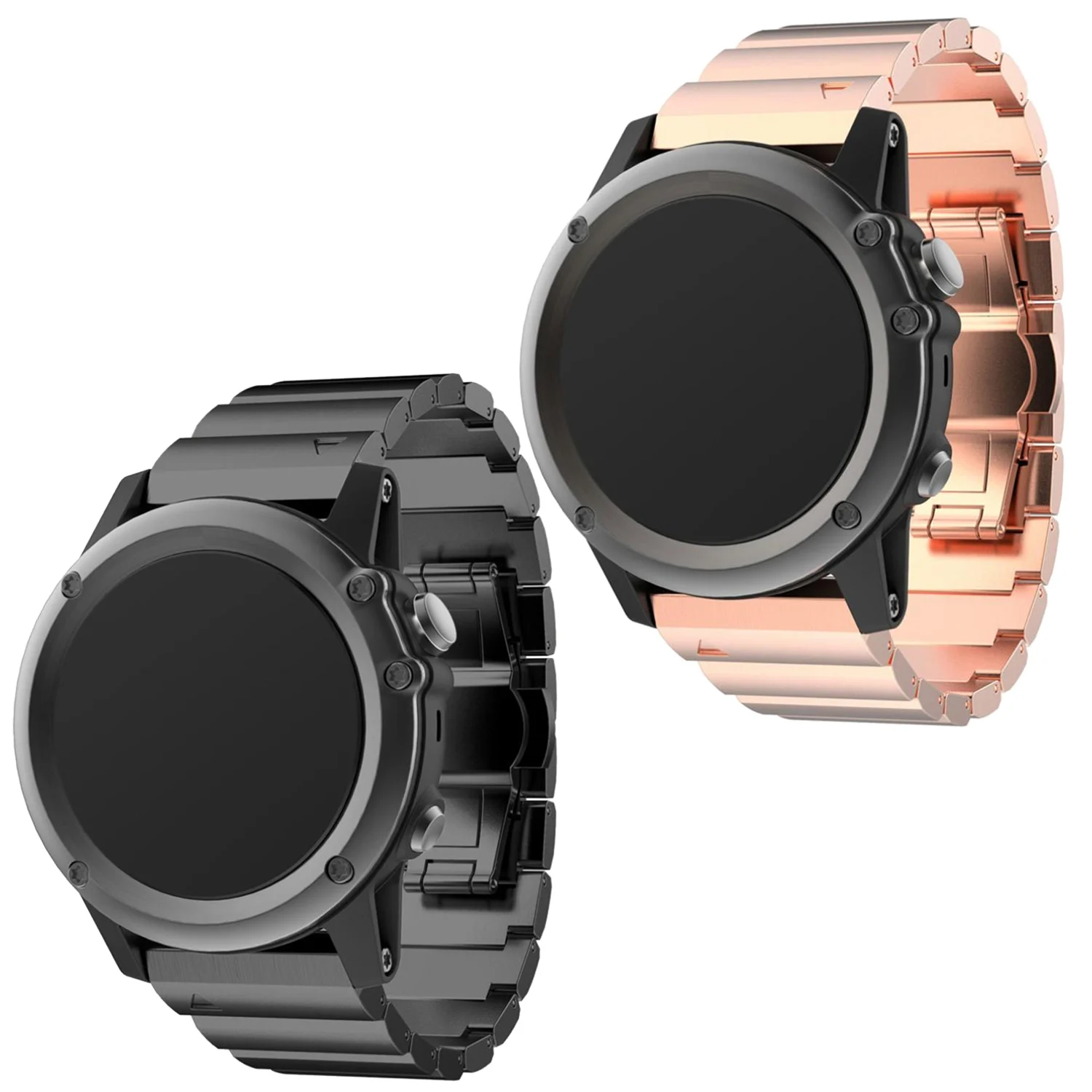 imágenes para Gosear Reemplazo Reloj de Pulsera Banda de Acero Inoxidable correa de reloj de Correa Correa Cinturino Aguja T-riemen w/Doblar-sobre el Corchete para Garmin Fenix 3 imágenes para Gosear Reemplazo Reloj de Pulsera Banda de Acero Inoxidable correa de reloj de Correa Correa Cinturino Aguja T-riemen w/Doblar-sobre el Corchete para Garmin Fenix 3