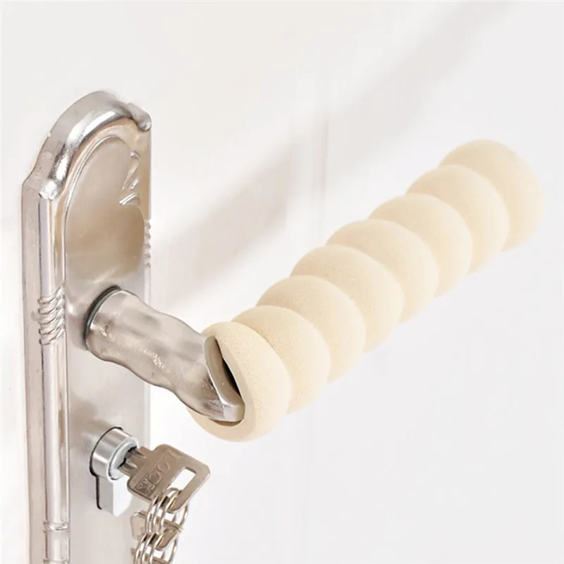 

1Pc Baby Protective Pad Room solid Spiral Anti-Collision Security Door Knob Cover Pad for Child Kid Safety Supplies Door Handle