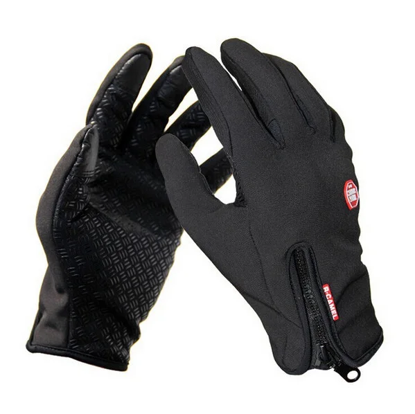 G016 Style 1 Black YGYEEG зимние женские брендовые перчатки Guantes ветрозащитные мужские Противоскользящие водонепроницаемые теплые мужские перчатки высокого качества - Цвет: G016 Style 1 Black