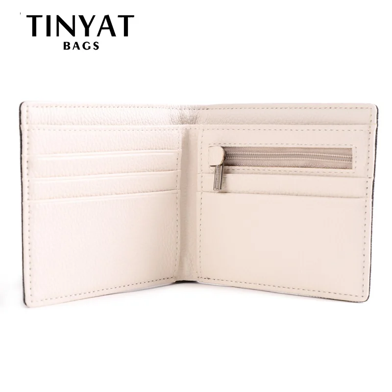TINYAT модный мужской короткий кошелек бесплатная доставка повседневный для денег