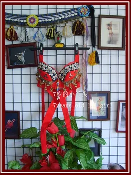 

Tribal belly dance bra B111
