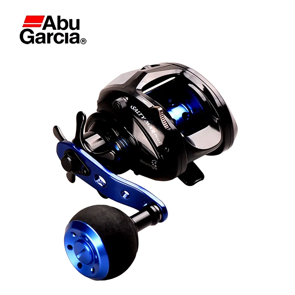 Abu Garcia SALTY MAX PLUS Baitcasting Fishing Reel 3BB 6.2:1 Max Drag 5kg Magnetic Fine-tuning Brake System Bait Casting Reel