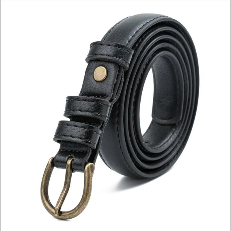 

Womens Belt Female Deduction Side Gold Buckle Jeans Wild Belts For Women Fashion Students Simple