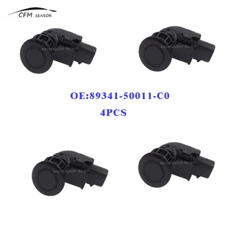 

4pcs New 89341-50011-C0 PDC Parking Sensor Ultrasonic Backup Object Fit For 2001-2006 Lexus LS430