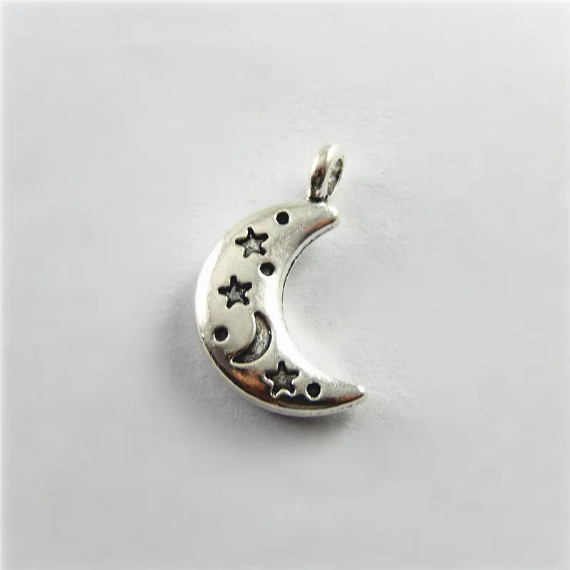 20Pcs Antique Silver Pearl Shell Charms Pendant Necklace Bracelet DIY Jewelry UK