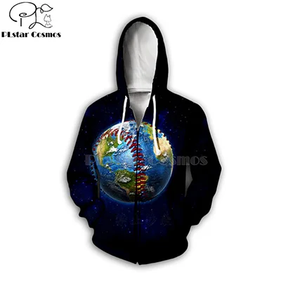zip hoodies PLstar Cosmos спортивные Бейсбольные толстовки с 3D принтом/толстовки/куртки/футболки для мужчин и женщин Galaxy унисекс уличная одежда дропшиппинг-5 - Цвет: zip hoodies