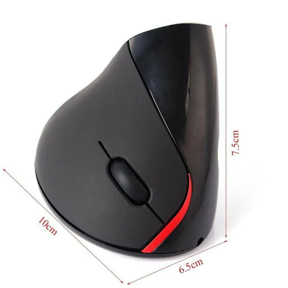 Basix 2.4G Wireless Mouse Ergonomic Optical 1600dpi Gaming Mouse2