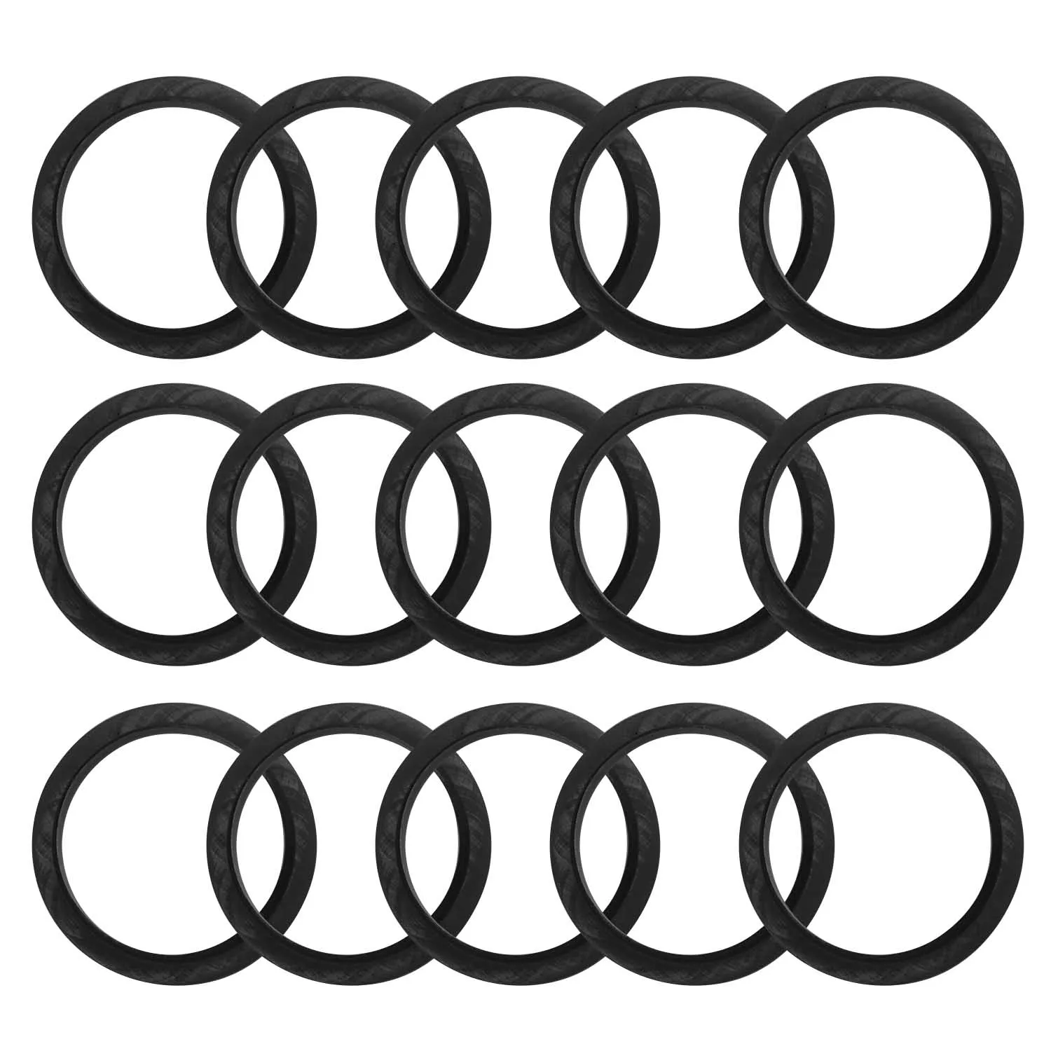 

Behogar 50pcs 20mm Replacement Silicone Rubber Seal Ring for Nespresso Machine Stainless Steel Refillable Coffee Capsules Pods