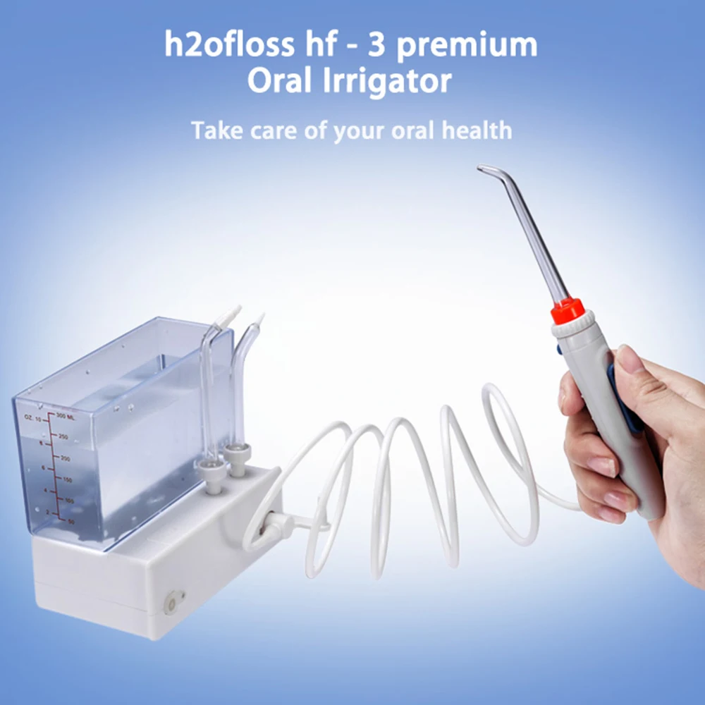 H2OFLOSS Вода Flosser Ирригатор для полости рта hf-3 Премиум воды нить очиститель