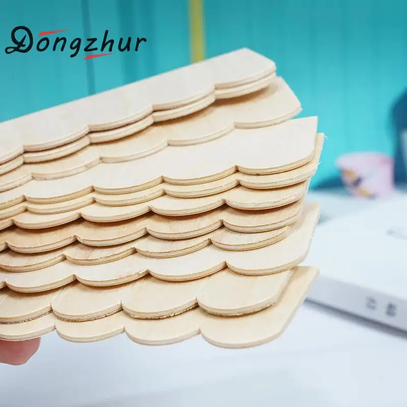 Dongzhur Wood Roof Tiles Dollhouse Miniatures 1:12 Accessories Poppenhuis Miniaturen 1:12 Wooden Tiles For DIY Doll House Toy Dongzhur Wood Roof Tiles Dollhouse Miniatures 1:12 Accessories Poppenhuis Miniaturen 1:12 Wooden Tiles For DIY Doll House Toy