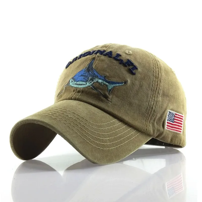 جديد غسلها القطن القرش قبعة الجولف جاهزة كاب snapback قبعة قابل للتعديل حجم gorras عارضة casquette التطريز إلكتروني الرجعية كاب