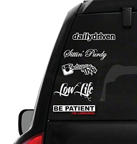 5 шт. 1 комплект для стайлинга автомобиля JDM лот/упаковка из