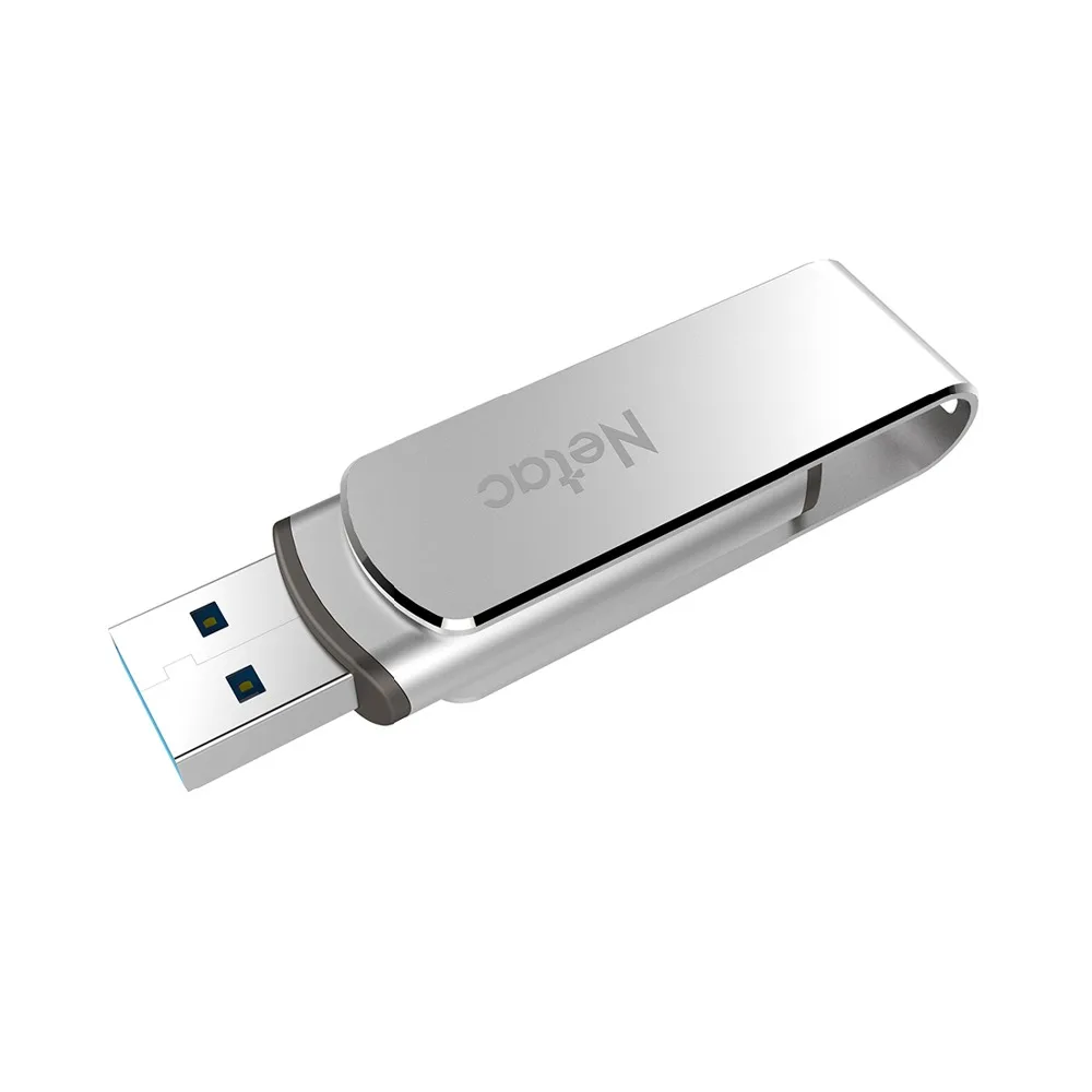 Netac U388 USB флеш-накопитель 16 Гб/32 ГБ/64 Гб/128 ГБ USB3.0 карта памяти высокоскоростной флеш-накопитель металлическое устройство хранения