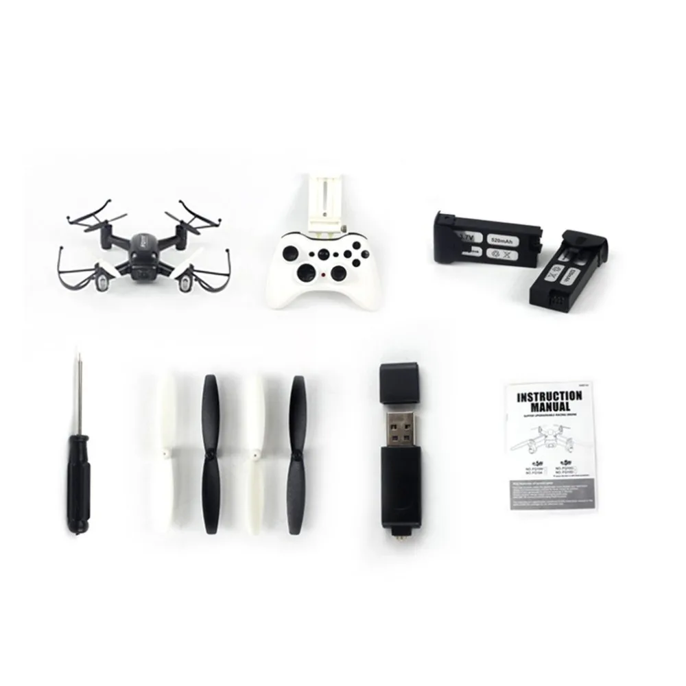 

FQ10A WIFI FPV RC Quadcopter Altitude Hold Wireless Helicopter With 2MP Camera Foldable 6-Axle Drone Photography Video Device