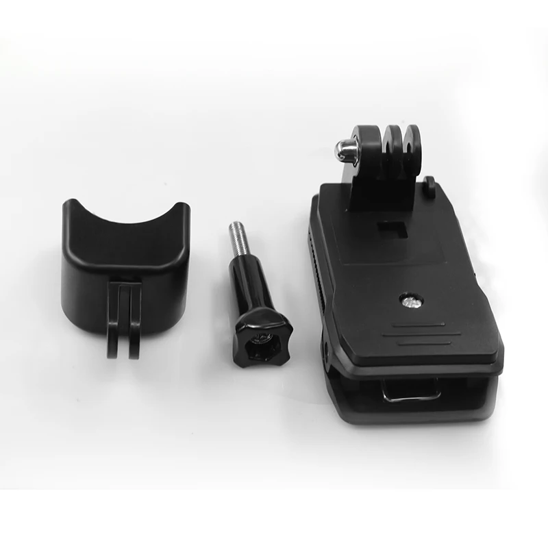 Для DJI OSMO Карманная камера Расширительная База держатель подставка рюкзак на жёсткой основе зажим для GOPRO 1/4 винтовое отверстие 180 градусов горизонтальная