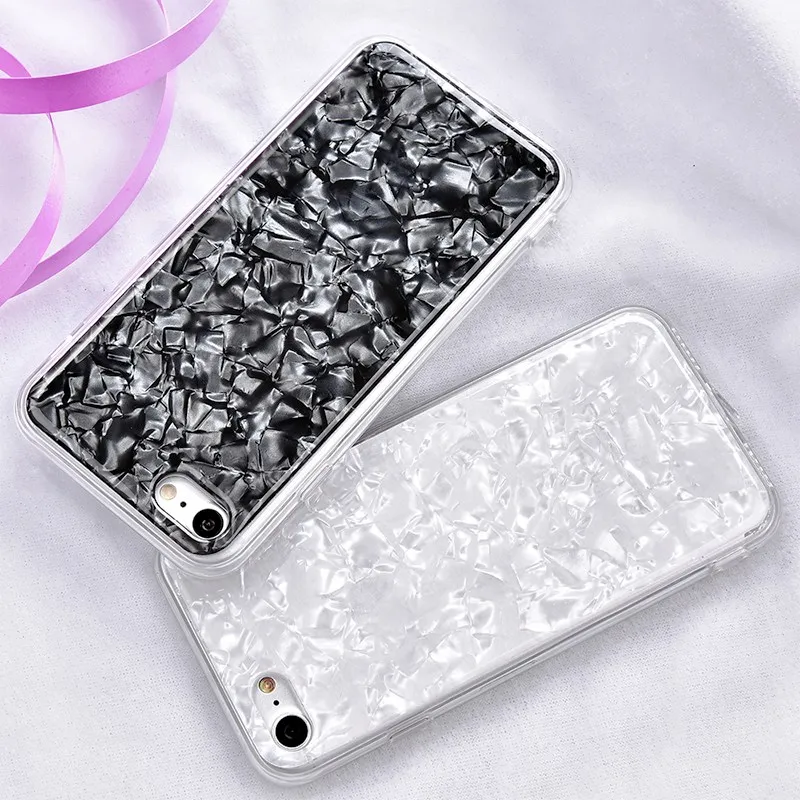 Hisomone Bing Shell Phone Case For iPhone 6 6S 7 8 Plus X Cute Lovely Soft TPU Back Cover For iPhone 7 8 6 6 S Plus X Coque Case