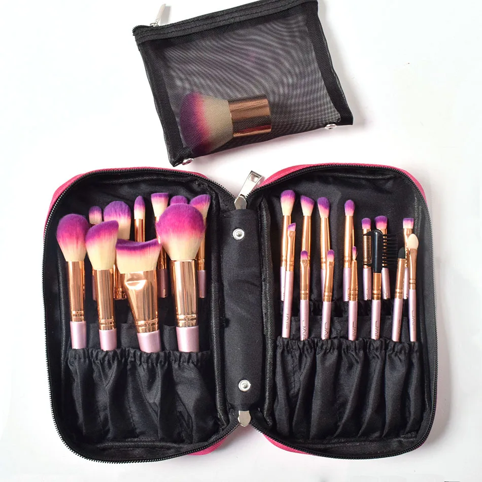 

Makeup Brush set Tools 26 pcs Professional Foundation Face Eye Eyeliner Eyelash Eyeshadow Powder Blush Cosmetic Kit for Woman