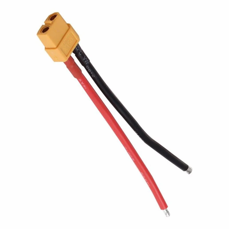 XT60 штекер разъема для аккумулятора с силиконовым проводом 14 AWG|Соединители| |