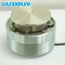 Sounderlink 44mm 50mm 25w de alta potência vibração ressonância raw substituição alto-falante gama completa unidade baixo shaker altifalante diy
