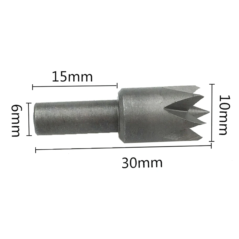 1 Olive Round Woodworking Lathe Milling Cutter Plum Thimble Drill Bit Chuck Tool Holder Tailstock S