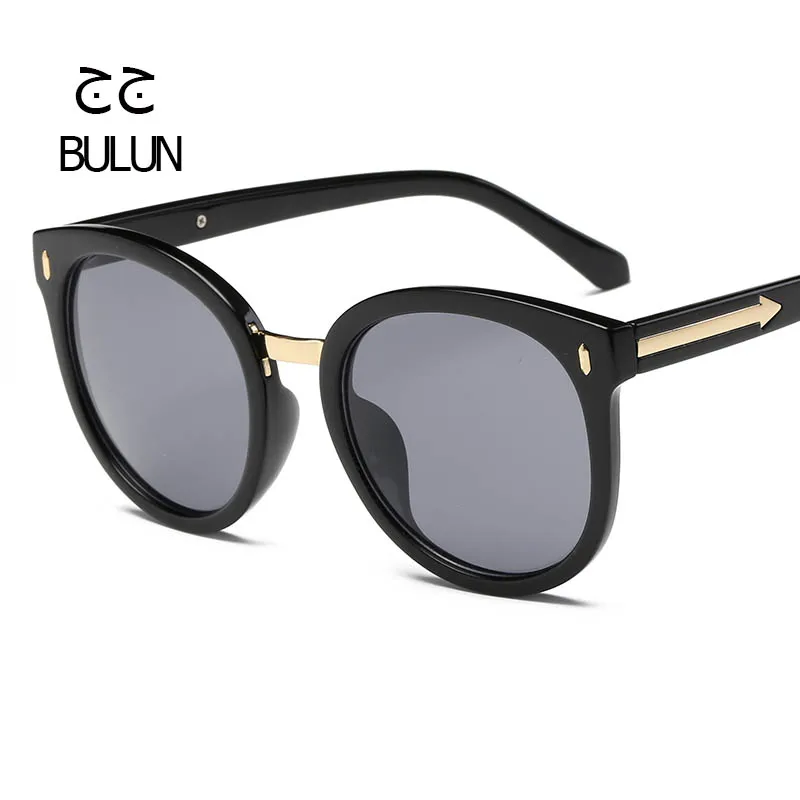 BULUN Brand Designer Retro Round Sunglasses Women Vintage Sun Glasses