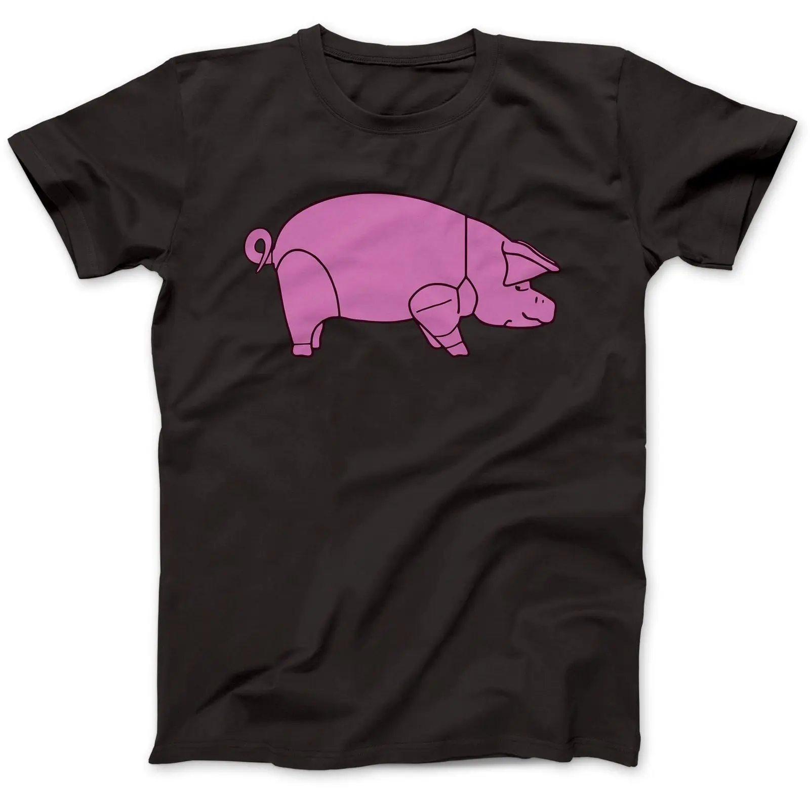 Pig As Worn By Dave Gilmour T Shirt 100% Premium Cotton Floyd The Wall ...