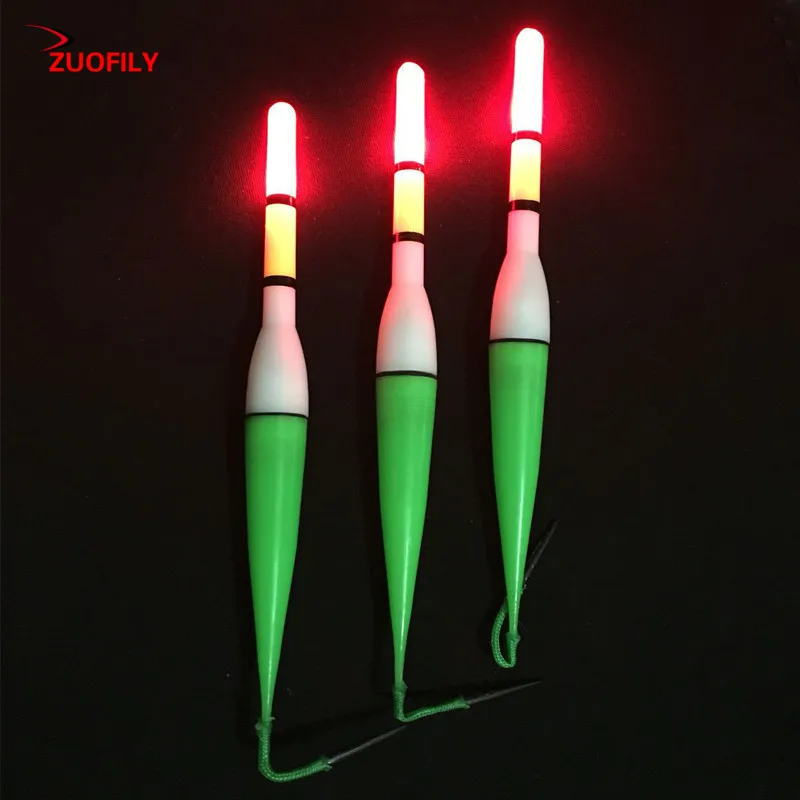 

Hot Sale 15 CM LED Fishing Float Electric Float Light + Battery Deep Water Float Fishing Tackle Ocean Boat Fishing Fishing Gear