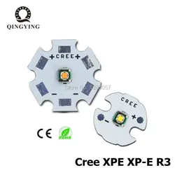 20 штук Cree светодио дный XPE XP-E R3 3535 SMD 1 Вт 3 Вт высокое Мощность светодио дный диод холодной теплый белый красный зеленый синий желтый с 20 мм