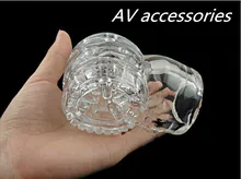 soft Silicone wigs Male Masturbator Accessory For AV Wand Vibrators Sex Toys For Men Magic Wand