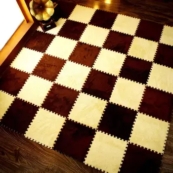 

9Pcs Thicken Solid Color Area Rug Foam Puzzle Mat for Kids Game Playing