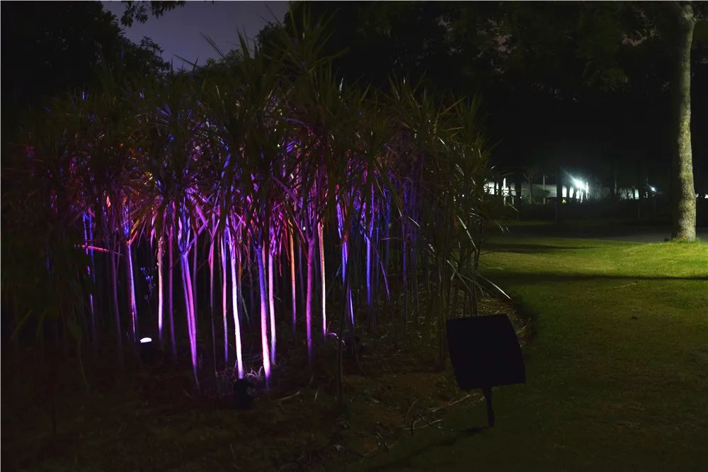 3 головки Синий Солнечный сад лужайка бассейн Водонепроницаемый подводный