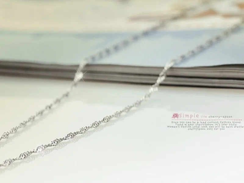 925 sterling silver water wave chain necklace (6)