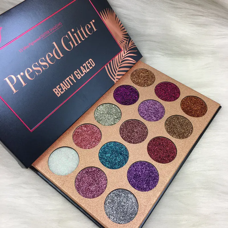 Beauty Glazed 15 цветов мерцающие блестящие тени для век Пудра матовые косметика макияж