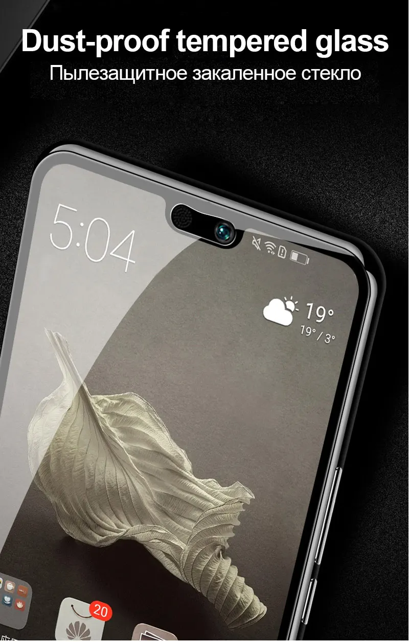 TOMKAS 5D Protective Glass on the For Huawei P20 Pro Glass Tempered Screen Protection For Huawei P20 P20 Lite Screen Protector