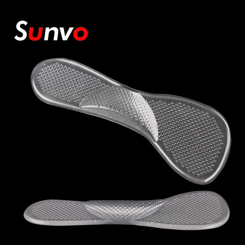 

Sunvo Silicone Gel Insoles for Women Flatfoot Arch Support Orthotic High Heel Shoes Pad Flat Foot Orthopedic Insole Inserts sole