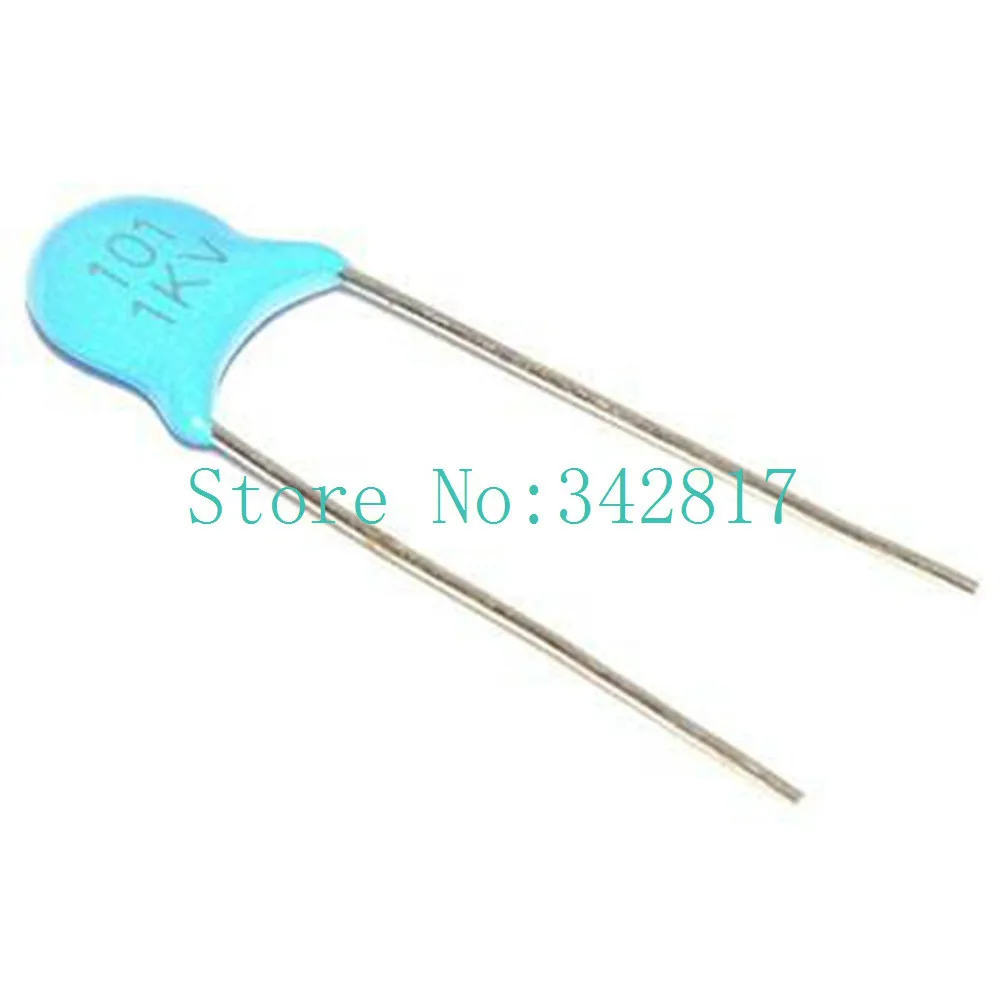 ceramic capacitors 1000v 1KV 101K 100pF 1000pcs|ceramic capacitor ...