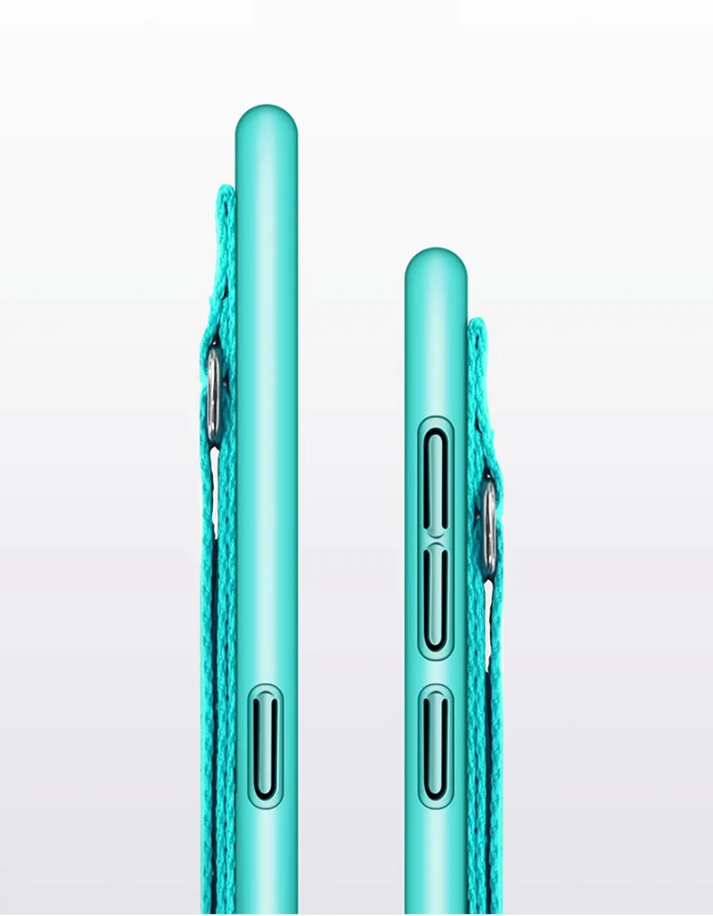 Чехол для iPhone 11 Pro Max 11Pro XS XR 8 7 6 6S Plus чехол Мягкая силиконовая матовая задняя крышка ремешок чехол для телефона Funda Caphina