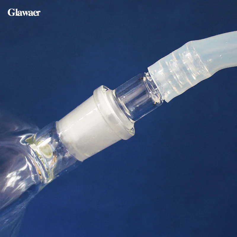 1 шт. 19 мм стеклянные кальяны Соединительный клапан для Аксессуары для кальяна высокое боросиликатное кальяна части