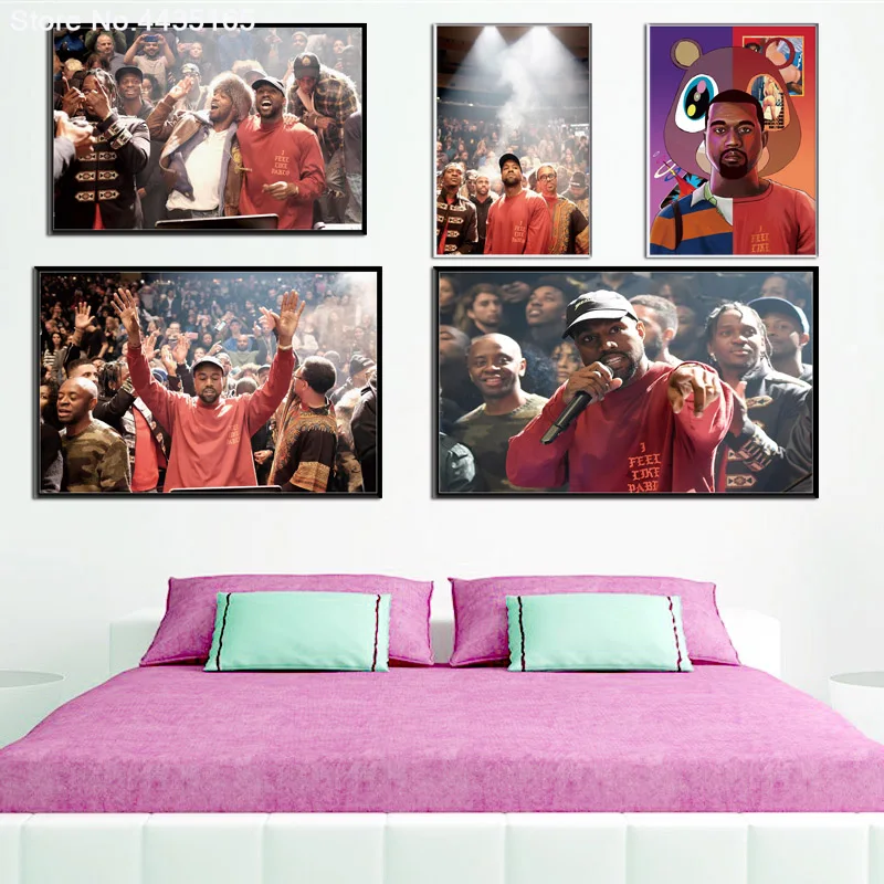 

Kanye West Poster The Life Of Pablo Posters and Prints Art Wall Decoration Canvas Painting for Living Room Home Decor