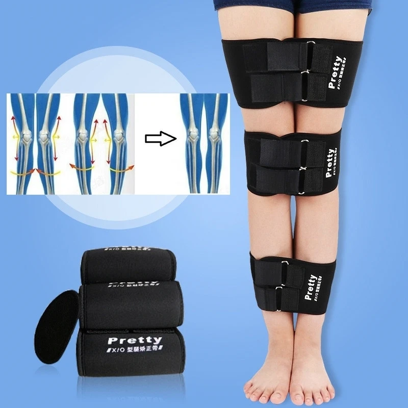 

3 pcs/ Set Adjustable Authentic Bandages to Correct O- type Legs X-type O Form Legs Form Correction Band