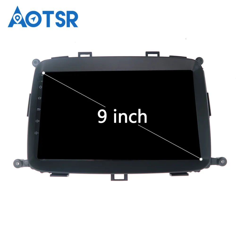 Discount 9 inch Android 9.0 Car No CD DVD Player GPS Navigation For KIA CARENS 2013+ Auto Stereo radio tape recorder Multimedia Head unit 9