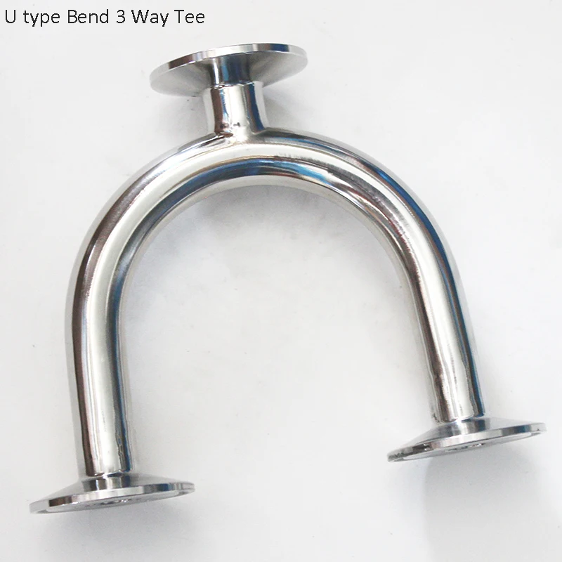 

1" , 1-1/4" Stainless Steel 304 Tri Clamp U Tee, For Pipe Fitting Homebrew
