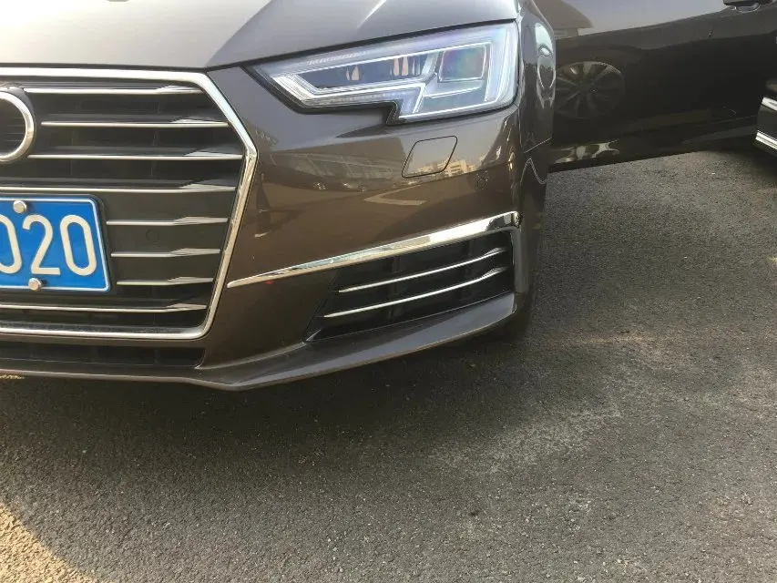 Один набор роскошных ABS хромированных автомобильных передних фар накладки на