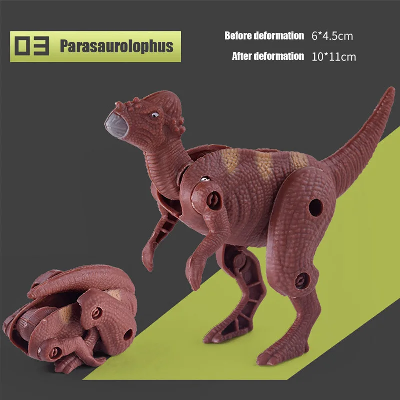 9*5,5 см трансформированное яйцо динозавра игрушки для детей тираннозавр рекс Трицератопс мальчики любимый сюрприз динозавр яйца игрушки подарок