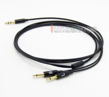 LN004652 3 5mm To 2 5mm Replacement 5N OFC Cable Soft Light weight Cord for B W Bowers Wilkins P3 headphone